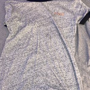 PINK Detailed short sleeve tee